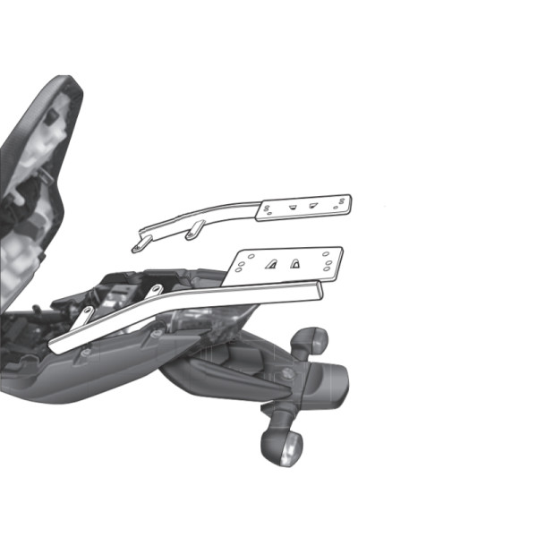 Shad Top Box Fitting Kit